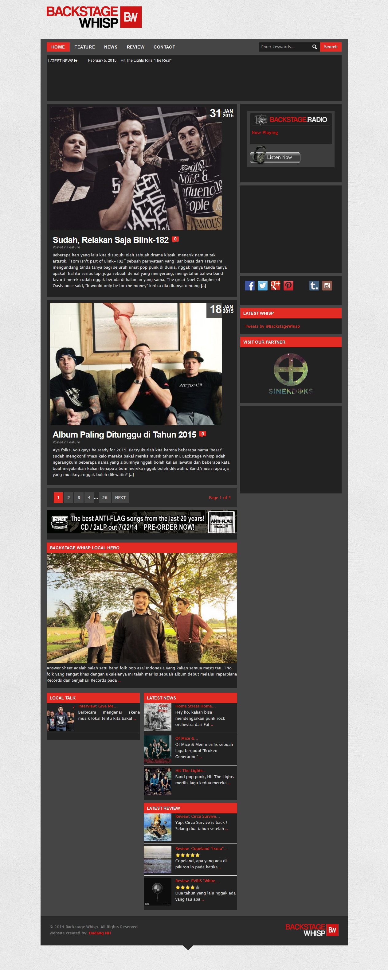 Backstagewhisp.com
